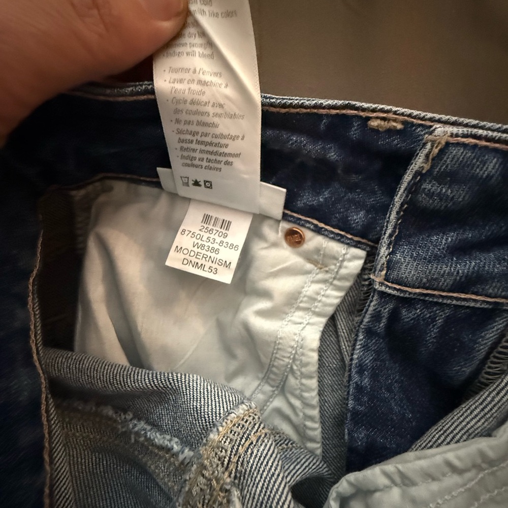 PAIGE Wide-Leg Jeans Sasha modernism wash like new - Picture 5 of 9